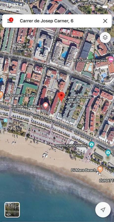 Formentor Beach Primera Linea De Playa Salou Exterior foto